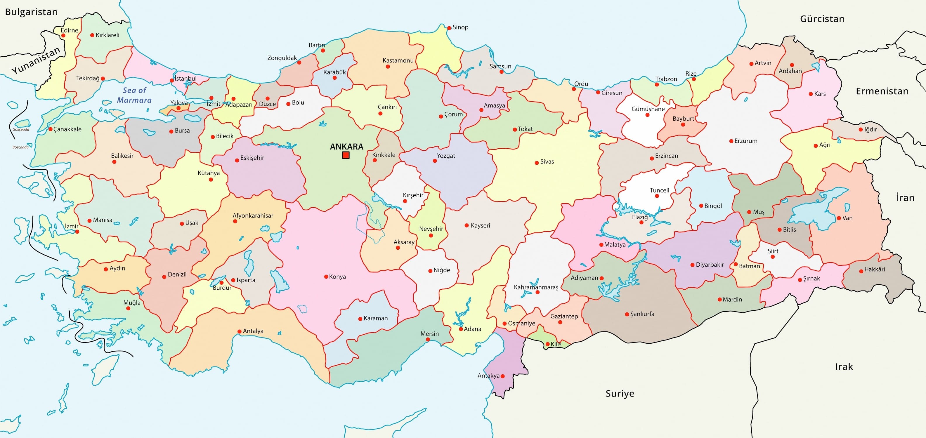 Türkiye Haritası
